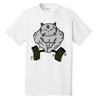 Funny Cat Muscle Tall T-Shirt