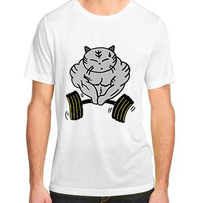 Funny Cat Muscle Adult ChromaSoft Performance T-Shirt