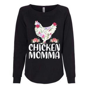 Funny Chicken Momma For Women Mother's Day Womens California Wash Sweatshirt