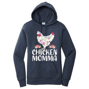 Funny Chicken Momma For Women Mother's Day Women's Pullover Hoodie