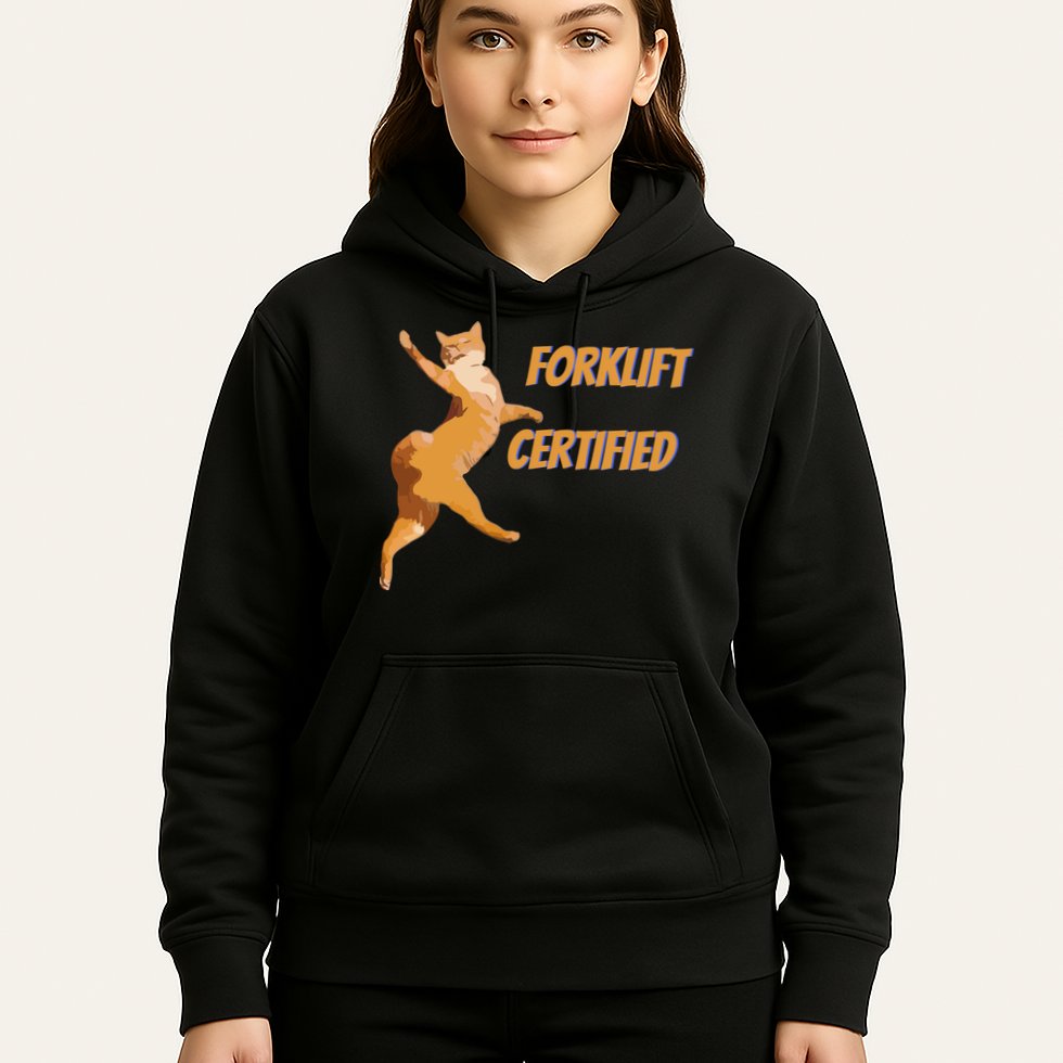 Forklift Certified Meme Funny Forklift Driver Forklift Operator Funny Meme Hoodie