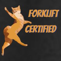 Forklift Certified Meme Funny Forklift Driver Forklift Operator Funny Meme Crop Fleece Hoodie
