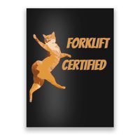 Forklift Certified Meme Funny Forklift Driver Forklift Operator Funny Meme Poster