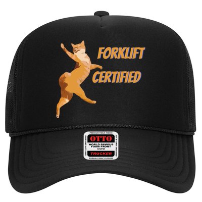 Forklift Certified Meme Funny Forklift Driver Forklift Operator Funny Meme Trucker Hat