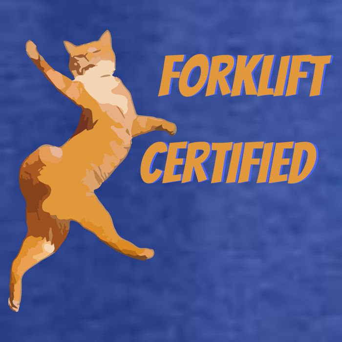 Forklift Certified Meme Funny Forklift Driver Forklift Operator Funny Meme T-Shirt