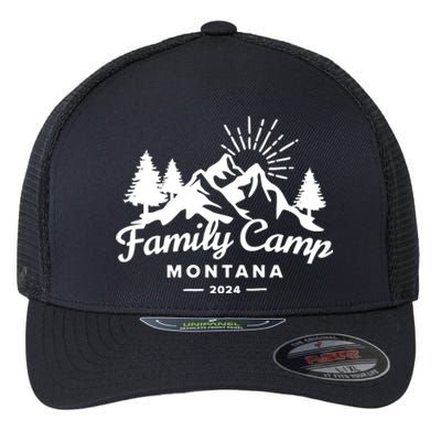 Family Camp Montana 2024 Matching Family Flexfit Unipanel Trucker Cap