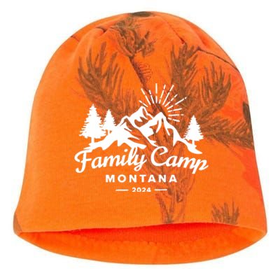 Family Camp Montana 2024 Matching Family Kati - Camo Knit Beanie