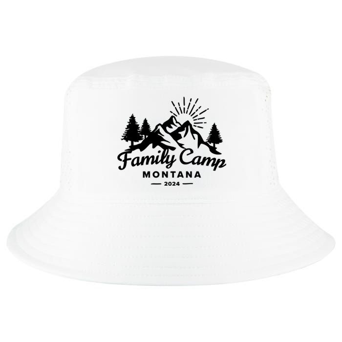 Family Camp Montana 2024 Matching Family Cool Comfort Performance Bucket Hat