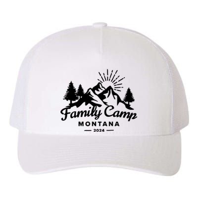 Family Camp Montana 2024 Matching Family Yupoong Adult 5-Panel Trucker Hat