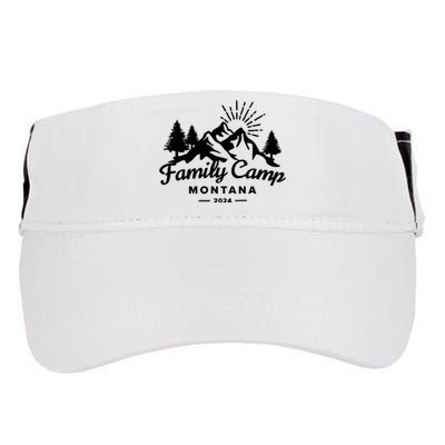 Family Camp Montana 2024 Matching Family Adult Drive Performance Visor