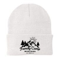 Family Camp Montana 2024 Matching Family Knit Cap Winter Beanie