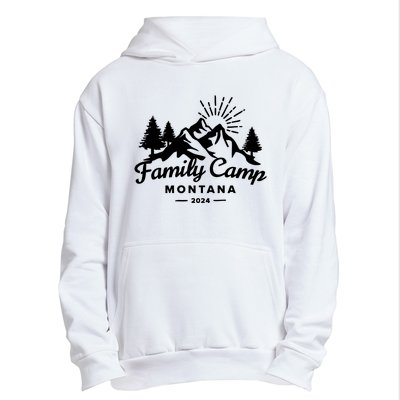 Family Camp Montana 2024 Matching Family Urban Pullover Hoodie