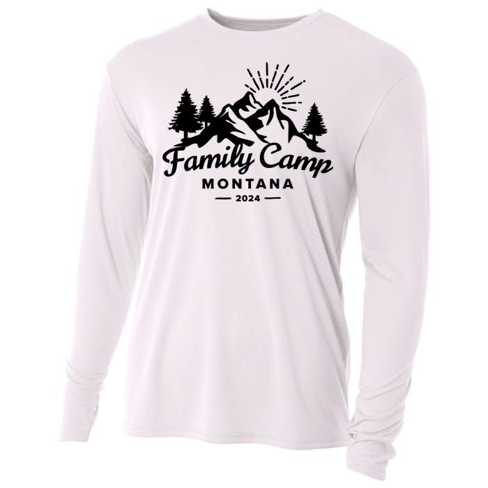 Family Camp Montana 2024 Matching Family Cooling Performance Long Sleeve Crew