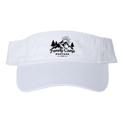 Family Camp Montana 2024 Matching Family Valucap Bio-Washed Visor