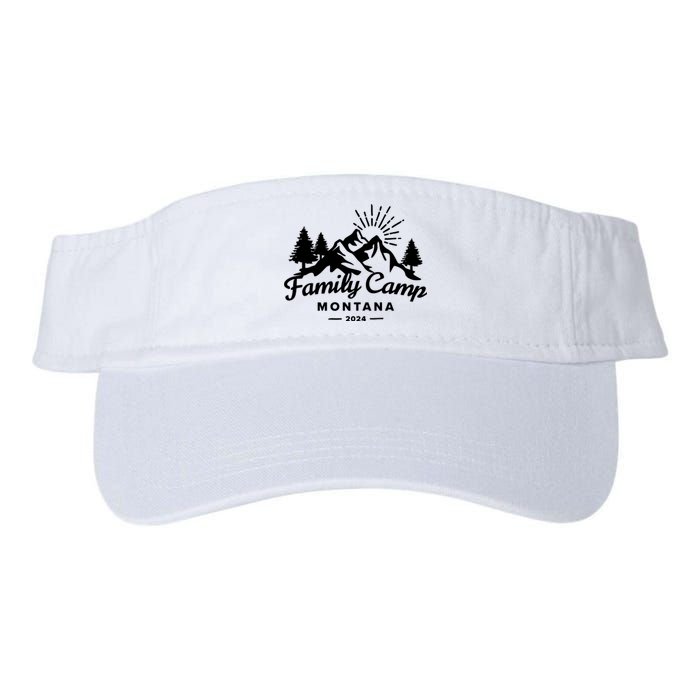 Family Camp Montana 2024 Matching Family Valucap Bio-Washed Visor