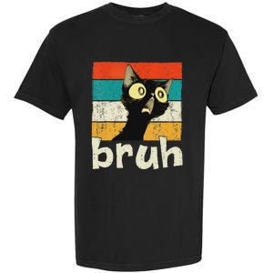 Funny Cat Meme Saying Bruh Ns Garment-Dyed Heavyweight T-Shirt