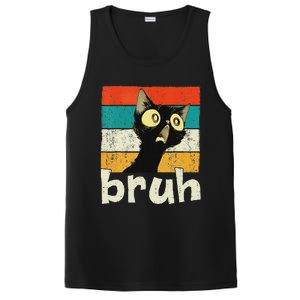 Funny Cat Meme Saying Bruh Ns PosiCharge Competitor Tank