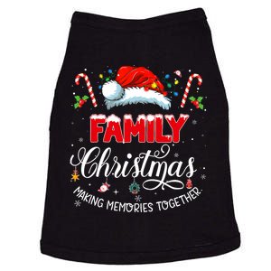 Family Christmas Making Memories Together Matching Doggie Tank