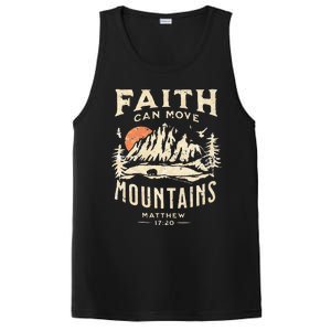 Faith Can Move Mountains Religious Bible Christian Jesus PosiCharge Competitor Tank