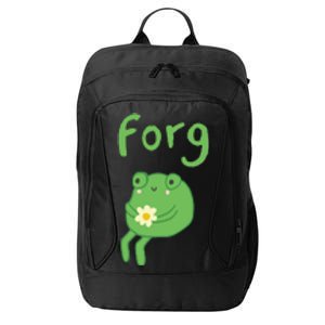 Frog Cake Meme Cute Aesthetic Forg City Backpack