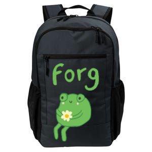 Frog Cake Meme Cute Aesthetic Forg Daily Commute Backpack