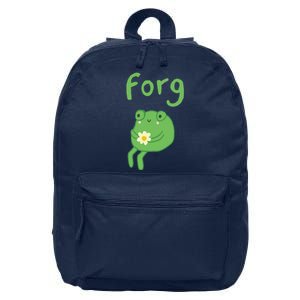 Frog Cake Meme Cute Aesthetic Forg 16 in Basic Backpack