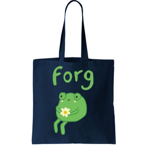 Frog Cake Meme Cute Aesthetic Forg Tote Bag