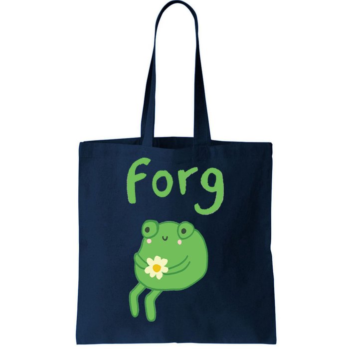 Frog Cake Meme Cute Aesthetic Forg Tote Bag