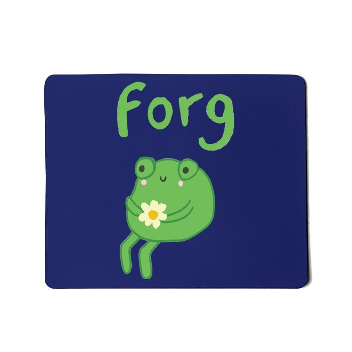 Frog Cake Meme Cute Aesthetic Forg Mousepad