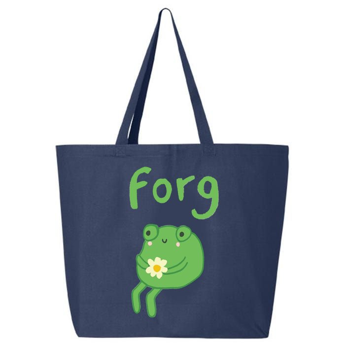 Frog Cake Meme Cute Aesthetic Forg 25L Jumbo Tote