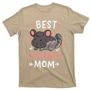 Funny Chinchilla Mom Mother's Day Gift For Chinchilla Lovers T-Shirt