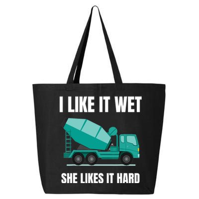 Funny Concrete Mixer - Cement Mixer Truck Driver Gift 25L Jumbo Tote