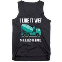 Funny Concrete Mixer - Cement Mixer Truck Driver Gift Tank Top