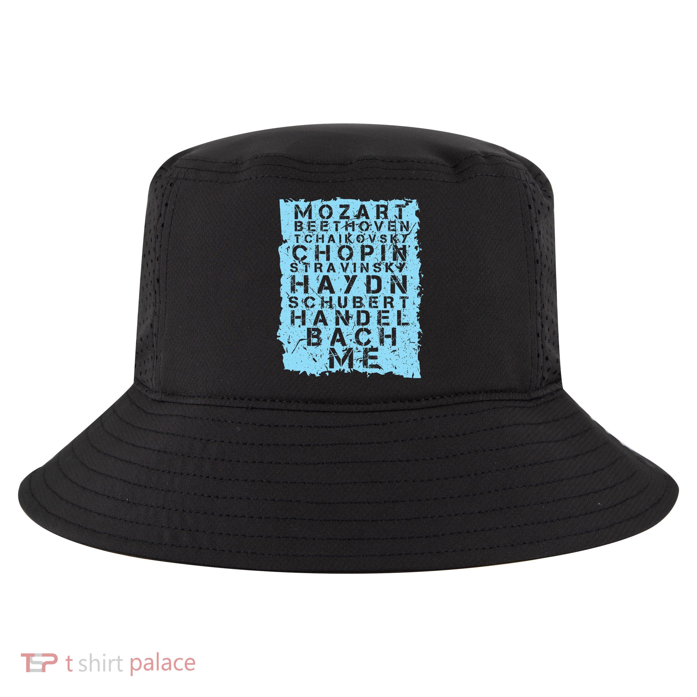 Famous Classical Music Composer Gift Musician Mozart Cool Comfort Performance Bucket Hat