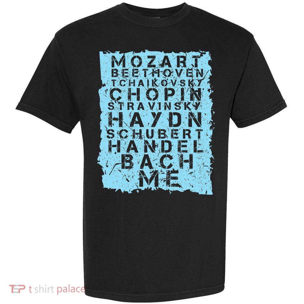 Famous Classical Music Composer Gift Musician Mozart Garment-Dyed Heavyweight T-Shirt