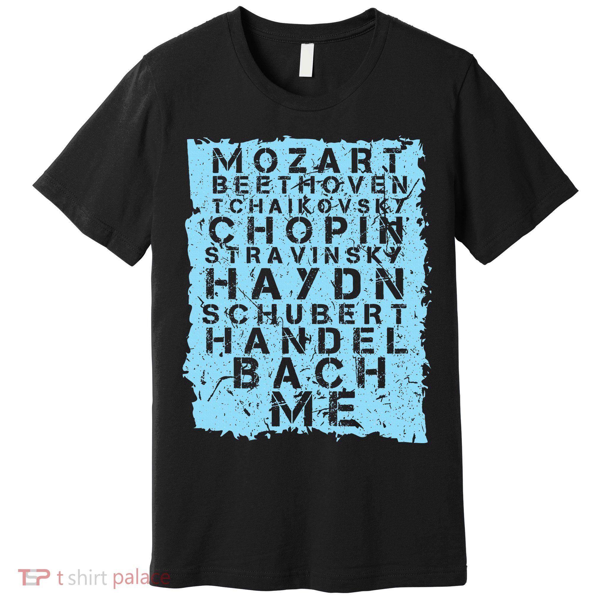 Famous Classical Music Composer Gift Musician Mozart Premium T-Shirt