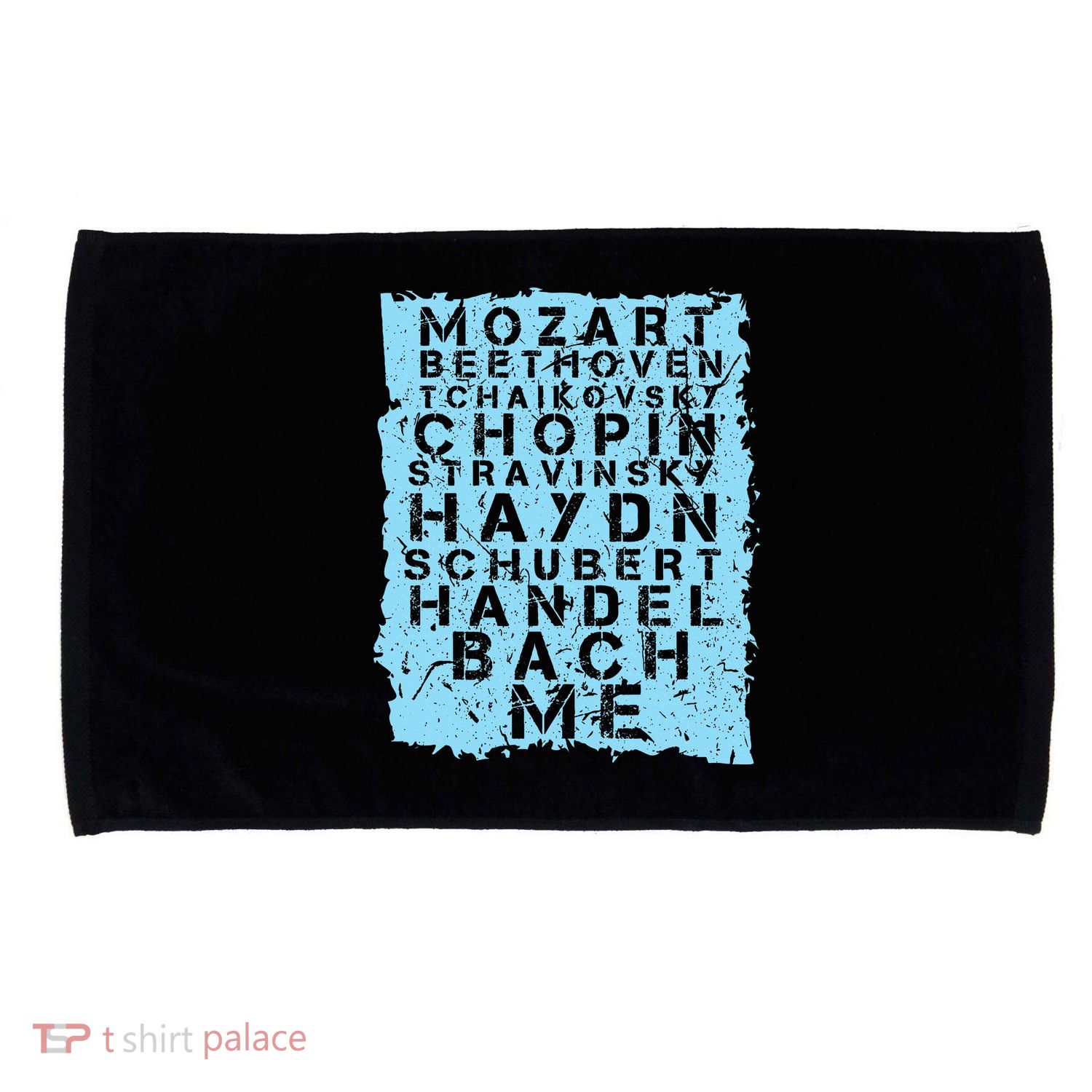 Famous Classical Music Composer Gift Musician Mozart Microfiber Hand Towel