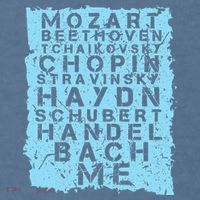 Famous Classical Music Composer Gift Musician Mozart Garment-Dyed Sweatshirt