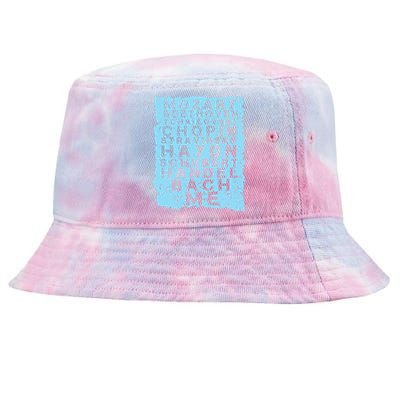 Famous Classical Music Composer Gift Musician Mozart Tie-Dyed Bucket Hat