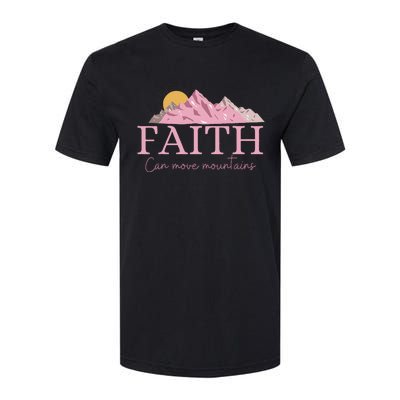 Faith Can Move Mountains Softstyle® CVC T-Shirt