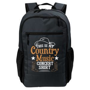 Funny Country Music Daily Commute Backpack