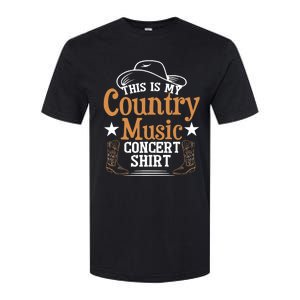 Funny Country Music Softstyle® CVC T-Shirt