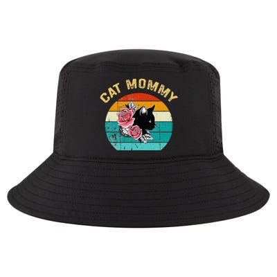 Funny Cat Mommy Cat Best Cat Mom Ever Meow With My Cat Cool Comfort Performance Bucket Hat