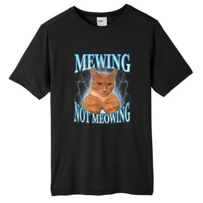 Funny Cat Meme Meowing Looks Max Meowing Tall Fusion ChromaSoft Performance T-Shirt