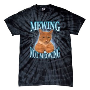 Funny Cat Meme Meowing Looks Max Meowing Tie-Dye T-Shirt