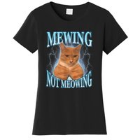 Funny Cat Meme Meowing Looks Max Meowing Women's T-Shirt