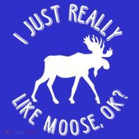Funny Christmas Moose Gift Premium T-Shirt