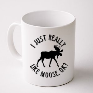 Funny Christmas Moose Gift Coffee Mug