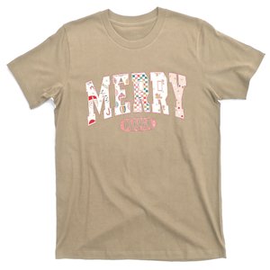 Funny Christmas Mama Claus Retro Christmas Mama T-Shirt