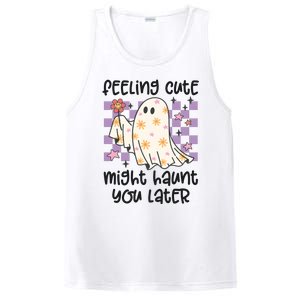 Feeling Cute Might Haunt You Later Halloween PosiCharge Competitor Tank